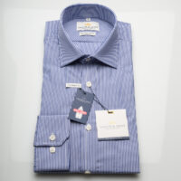 Taylor & Hunt Shirt - Navy Bengal Stripe
