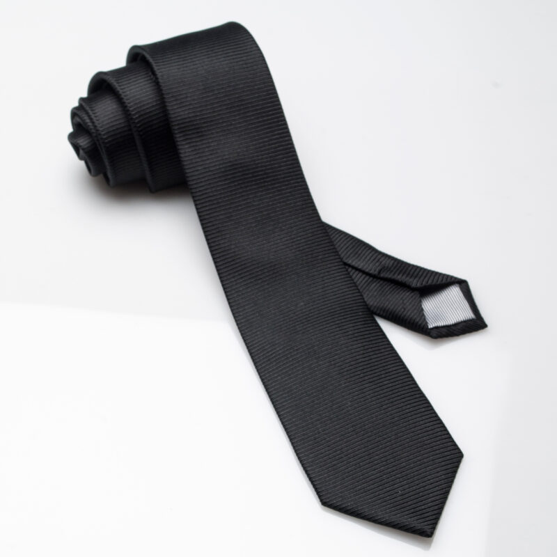 Ottoman Weave Silk Tie