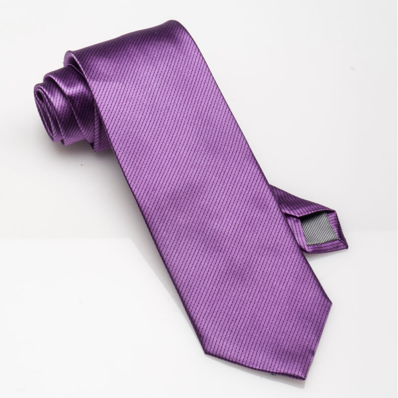 Lilac Micro Weave-Silk Tie