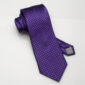 Lilac Polka Dot-Silk Tie