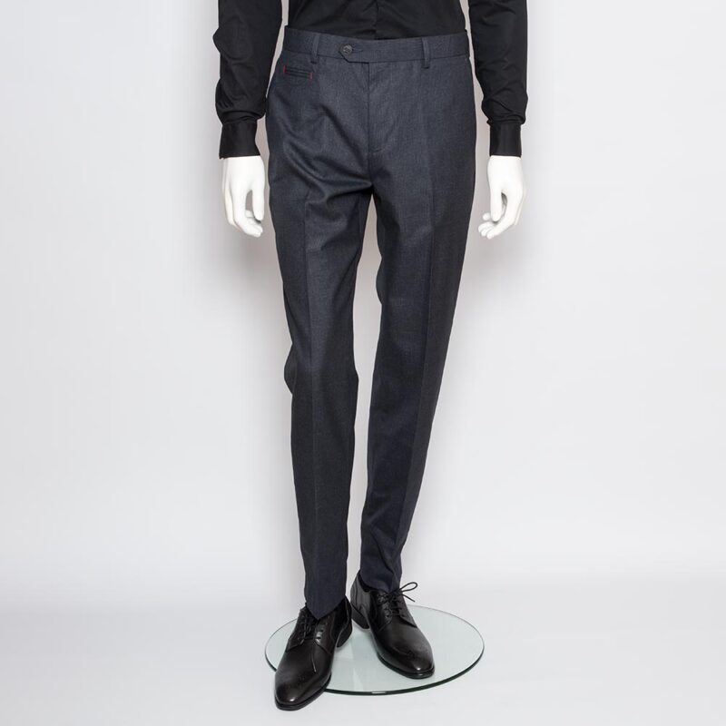 Taylor & Hunt Charcoal Prince of Wales Check Tailored fit Trouser
